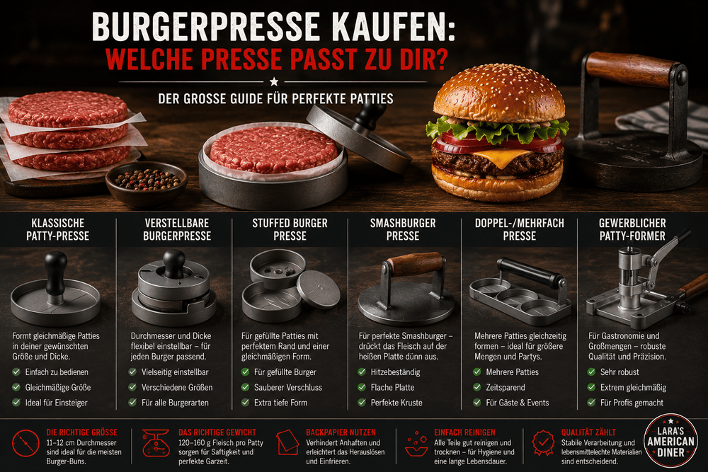 Burger-Pressen im Vergleich