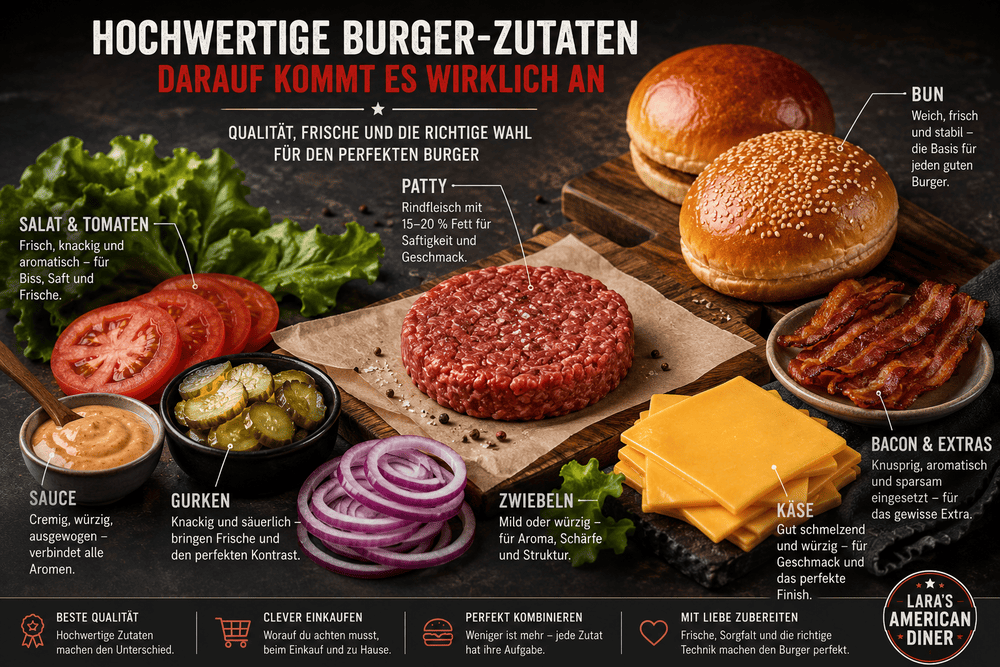 Hochwertige Burger-Zutaten kaufen